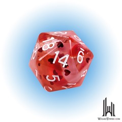 XL D20: Lovestruck w/ SymbolL 30MM